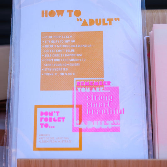HOW TO ADULT PRINT