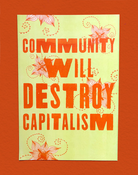 Community Always Wins Print